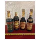 All Sealed Bottles of Peach Brandy, Cranberry