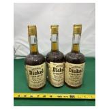 Three Sealed George Dickel Tennessee Sour Mash