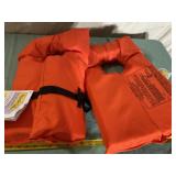Two New Adult Universal Flotation devices