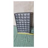 40-Drawer Plastic Hardware Storage Cabinet