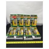 8 New LED 40 watt Replacement Bulbs