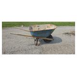 Metal Wheelbarrow