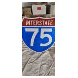 Interstate 75 Road Sign