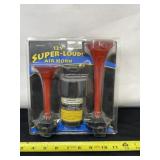 New in Sealed Package 12 Volt Super Loud Air Horn