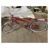 1960ï¿½s Red Murray Strato Flite Bicycle