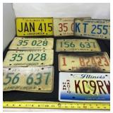 Illinois 1970ï¿½s and Newer License Plates
