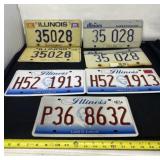 Illinois License Plates 1984 and 2000ï¿½s