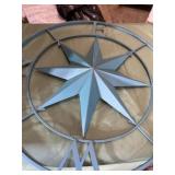 North, South, East and West Metal Hanging Sign