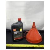 New Multi Vehicle Transmission Fluid and Funnel