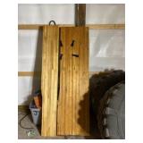 Two pieces of Butcher Block Panels