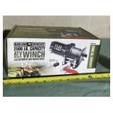 New in Box 2500 pound ATV Winch with Remote