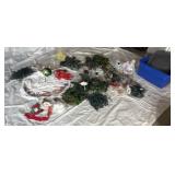 Christmas Decor, Wreaths, Lights, Ornament