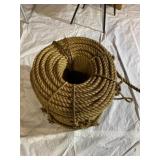 Roll of Heavy Duty 1 inch Manila Rope