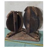 Japanese Wooden Pulley or a Spool Winder