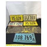 Illinois 1970ï¿½s License Plates