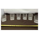2000 Crown Royal Whiskey Glasses