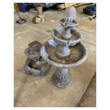 Two Water Fountains Unknown if Holes