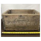 Canada Dry Wood Carry Crate