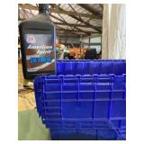 8 New SAE 10 W-40 American Spirit Motor Oil