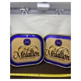 Two Medallion Beer Signs