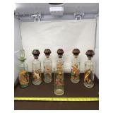 Glass Pheasant Pitcher with Wildlife Decanters