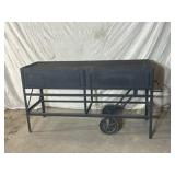 Powder Coated Wood or Charcoal Grill