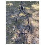 Metal Black Hanging Plant Decor
