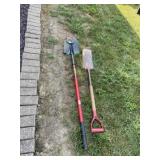 New Ames Fiberglass Shovel and Spade