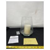 Remote Control LET Timer Candle with Glass Shade