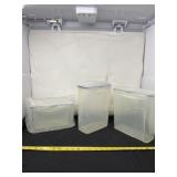 Lock & Lock Plastic Storage Containers With Lids