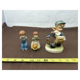 Vintage Hand-Painted Ceramic Figurines