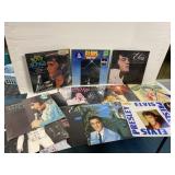 Elvis Records With All Records In Cases