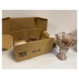 2 Cabbage Rose Fairy Candle Holders