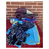 Carry Bag With Beach Towels , Bottle Koozie