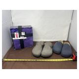 Shower Wrap and Men & Women Shoes