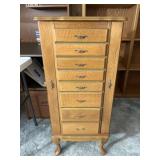 Jewelry Case with Costume Jewelry