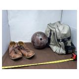 Bowling Ball with Shoes & Bag