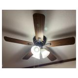 Oak 5 Blade Ceiling Fan Blade 21" Long Work Great