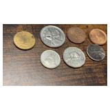 Various Canadian Coins