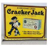 Cracker Jacks Metal Sign