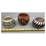 Hand-painted miniature Native American Pueblo