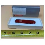 Red Victorinox Classic SD Swiss Army Knife