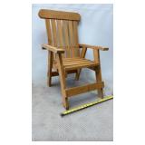 Childï¿½s Wooden Patio Chair