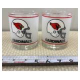 NFL Cardinals Whiskey Glasses and REDSKIN SHADES