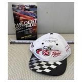 Phillips 66 Racing NASCAR snapback hat with a