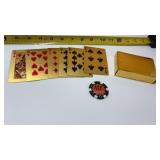 Luxurious 24K Gold Plated Playing Cards (100
