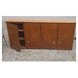76"W X34" T double sided doors on both sides Pine