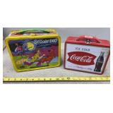 1973 Scooby-Doo metal lunch box featuring artwork