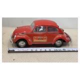 1973 VW Volkswagen Beetle Bug Red Car Jim Beam