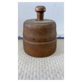 Antique wooden butter mold